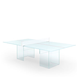 Crystal Tennis Table White