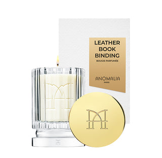 Leather Bookbinding scented candle