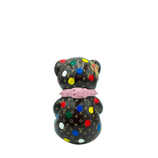 Pink Yayoi Kusama LV Bear