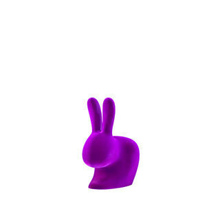 Rabbit XS Bookend Velvet Finish  Violet