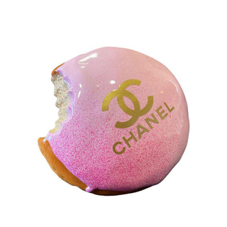 Donut Chanel Baby Pink Paint Splatter - Danilo Cascella Premium Store